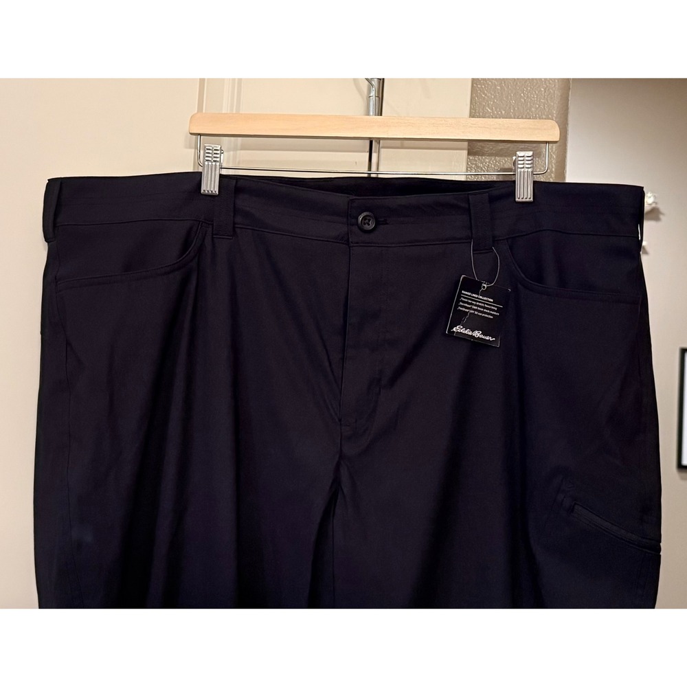 Eddie Bauer Wmns NWT Black Rainier Fleece Lined Nylon Pants Plus Size 24 Outdoor - Picture 2 of 9
